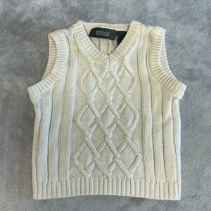 Kenneth Cole Reaction - 100% cotton knit vest.  Size 18 months